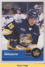 2021-22 Upper Deck CHL Blue Brett Bressette #292 READ 0is9