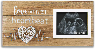 New Mom Gifts - Pregnancy Announcements Baby Gender Reveal Gifts - Love At First