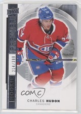 2015-16 Upper Deck Premier Rookie Set Jersey Charles Hudon #R-19 im4