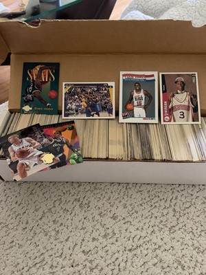 NBA Basketball Card Lot Vintage 80s 90s Bulk Box Kobe Penny Rodman Iverson   
