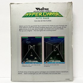Hyperchase Auto Race (Vectrex) Complete in Box w/ Overlay Tray Manual TESTED