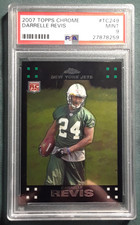 2007 Topps Chrome #TC249 Darrelle Revis RC PSA 9 - PSA Registry Card HOF Rookie!