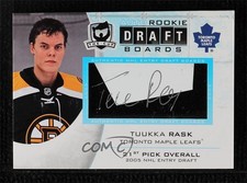 2008-09 Upper Deck The Cup Rookie Draft Boards /25 Tuukka Rask #DB-TR Auto 0ll