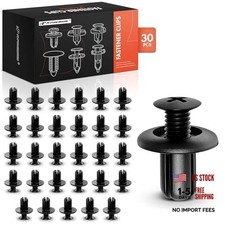 PCS Bumper Fender Liner Retainer Clips Push Pin Fastener 30