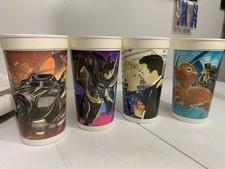 Batman returns McDonald s collector cups 1992 a lot of 4