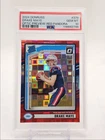 DRAKE MAYE 2024 DONRUSS OPTIC PREVIEW RATED ROOKIE RED PANDORA RC PSA 10 Q0521