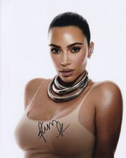 KIM KARDASHIAN signed autograph 20x25cm HORROR STORY in person autograph ACOA