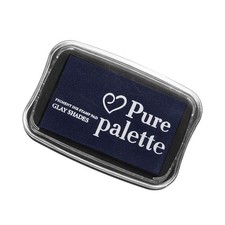 1.8 x 3" Washable Finger Ink Pad for Rubber Stamps Craft, Dark Blue