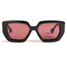 Szade Lowen Square Sunglasses Womens Size 54MM SZD212LOW-BLKBRRYCC