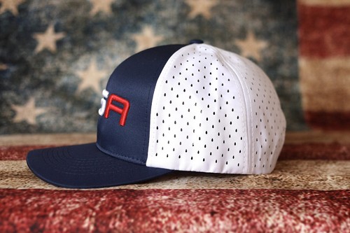 Team USA Trucker Hat, USA Unisex One Size Fits Most Hat Navy/White - Picture 5 of 7
