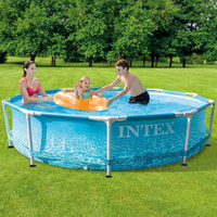 Intex Frame Pool Set Beachside Rund 305 X 76 Cm (28208GN)