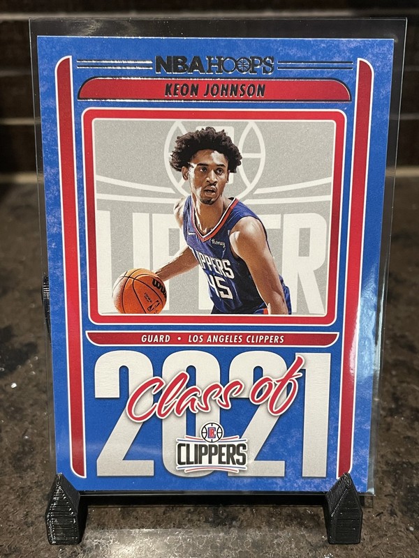 2021-22 Panini NBA Hoops - Class of 2021 Keon Johnson #11 RC Rookie