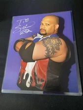 Savio Vega FKA TNT / Kwang autographed 8x10! WWE AEW TNA WWC IWA