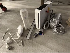 Nintendo Wii with preloaded games and accessories