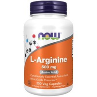 L-Arginin 500 Mg 250 Vegetarische Kapseln Now Foods