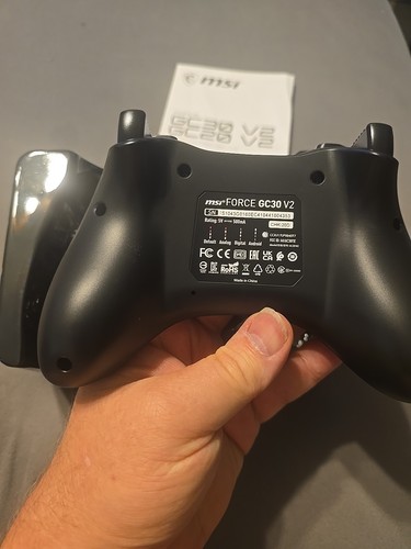 Bezprzewodowy kontroler do gier MSI Force GC30V2 do komputera PC lub Androida.  - Zdjęcie 4 z 5