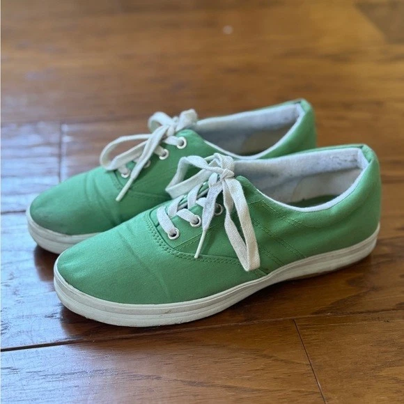 Zapatillas deportivas ST. JOHN'S BAY talla 7 verde menta de caña baja todos los días con cordones Foto 4 de 4