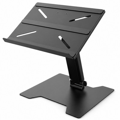 Profi DJ Laptop Ständer klappbar robust höhenverstellbar neigbar mit Tasche