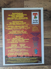 T in the Park 1996 NME Classic Line-Up Page Radiohead/Pulp/Alanis Morissette
