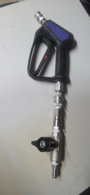 #ad Mosmatic Pressure Washer Spray Gun w Quick Connects. swivel amp; D10 Shut off valve $250.00