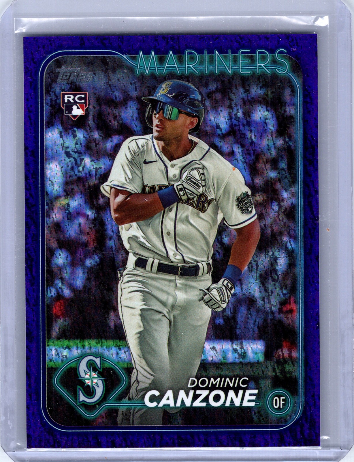 2024 Topps #195 Dominic Canzone Purple Holofoil #/799