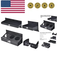 Magnetic Toolbox Tray Set, Tool Box holder Accessories for Tool Organizer,Gar...