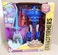 Transformers Cyberverse Optimus Prime - Voice Activated - Officer Class - NIB