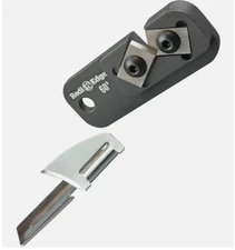 Redi Edge Dog Tag P38 40 Black Aluminum Knife Sharpener w/ Can Opener 34022