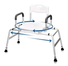 Sangohe Shower Chair Inside Shower Sliding Shower Chair Tub Transfer Seat 4268Q