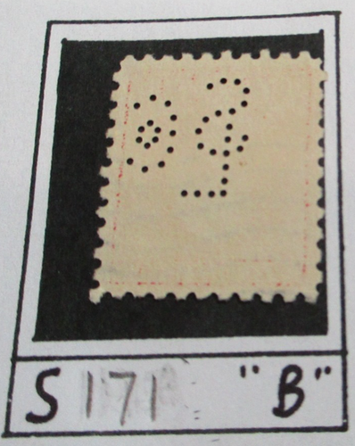 U.S. PERFIN S171 ( SLC(o) ) "SECURITY LIFE INS. Co. 1 Jahr NUR 1912 CHICAGO, IL