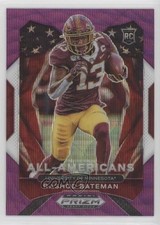 2021 Panini Prizm Draft Picks All-American Purple Wave Rashod Bateman #196 0o5a