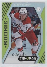 2017-18 Upper Deck Synergy Rookie Green Tier 1 Rookie Haydn Fleury #55 xp6