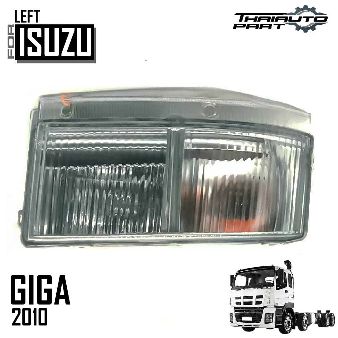 【user_550e6379２台セット】FW16 ／312 T2 HEAD LIGHT FIT ISUZU GIGA C & E SERIES CYZ 2010+ JAPAN MADE