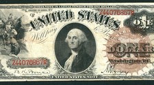 $1 1880 ((Legal Tender)) United States Note ** PAPER CURRENCY AUCTIONS