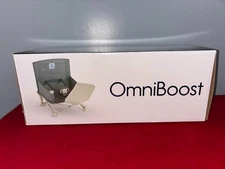 Hiccapop OmniBoost Portable Baby Booster Seat w/ Tray Gray HP-OmniBoost-GY (New)