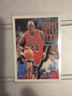 Michael Jordan 1992-93 Topps Basketball All-Star Bulls Basketball Card #101