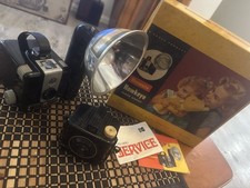 Kodak Brownie Hawkeye Flash Set 50s