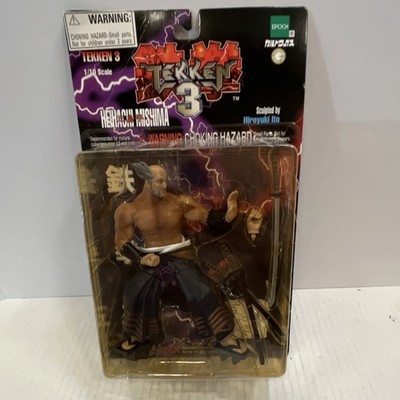 Epoch Tekken 3 Heihachi Mishima 1:10 Action Figure Boxed Sword