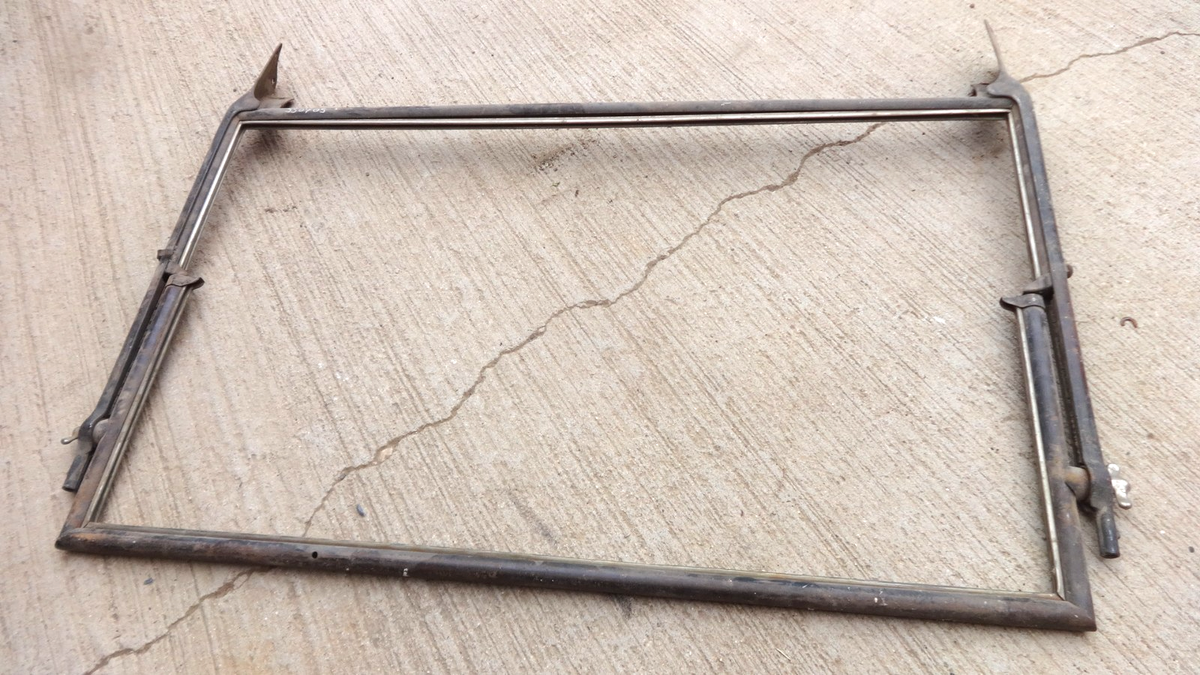 ビンテージ★スナップオン/ パブミラー　1920年式 T型フォードトラック★ 1920 1927 Model T Ford TT Truck WINDSHIELD FRAME w/ STANCHIONS