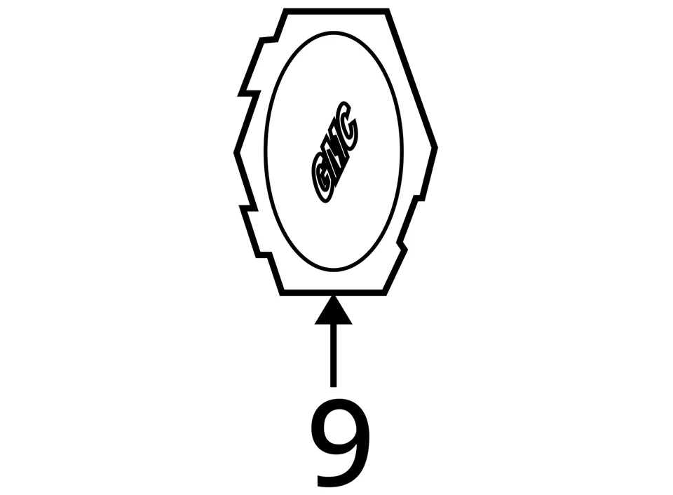 GMC CHEVROLET TRAILBLAZER EXT ENVOY XL 2004-2005 TAPA BUJE ASM 9595949 - NUEVO OEM Foto 4 de 4