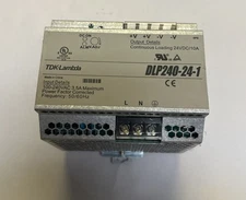 TDK LAMBDA,DLP240-24-1,POWER SUPPLY 100-240V 3.5A