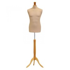 Male Mannequin Tailors Dummy Bust Torso Fashion Model Dressmaker Display USED