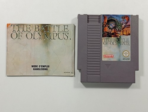 THE BATTLE OF OLYMPUS NINTENDO NES PAL-B FAH (COMPLETE - GOOD CONDITION) - Picture 7 of 9
