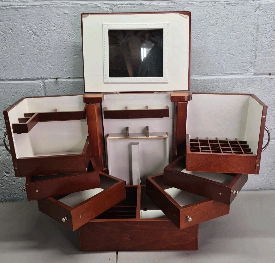 Lori Greiner Makeup or Jewelry Organizer Clever & Unique Creations 4 Tier - Image 2 of 4