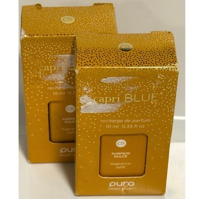 Pura Capri Blue - Pumpkin Dulce- Bundle of TWO - NEW in Box