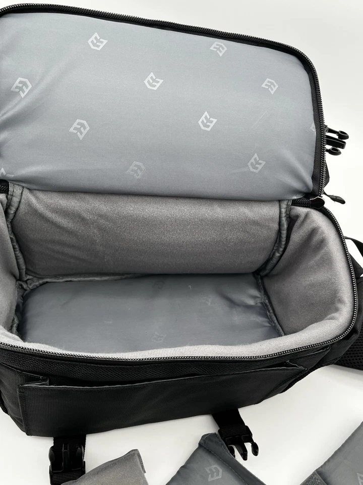 Mochila de viaje con estuche para cámara DSLR profesional Evecase muy excelente Foto 4 de 4