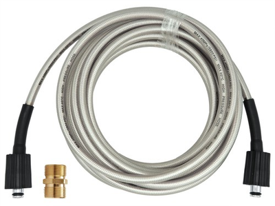 #ad #ad 25 Foot Pressure Washer High Hose Replacement for 25 feet White $25.80