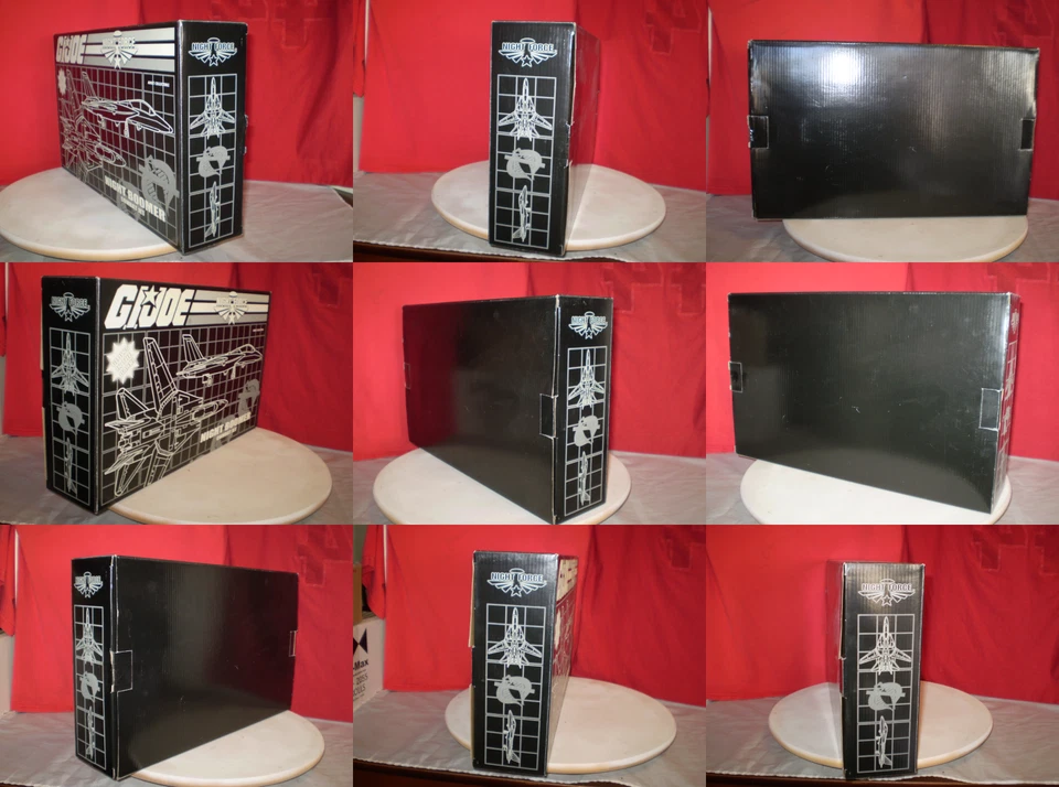 GI JOECON 2013 Cenvention Night Force Boomer Skystriker Attack Jet exclusivo Foto 2 de 4