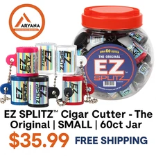 CIGAR CUTTER – ORIGINAL | SMALL | 60CT JAR –  $35.99 – FREE SHIPPING