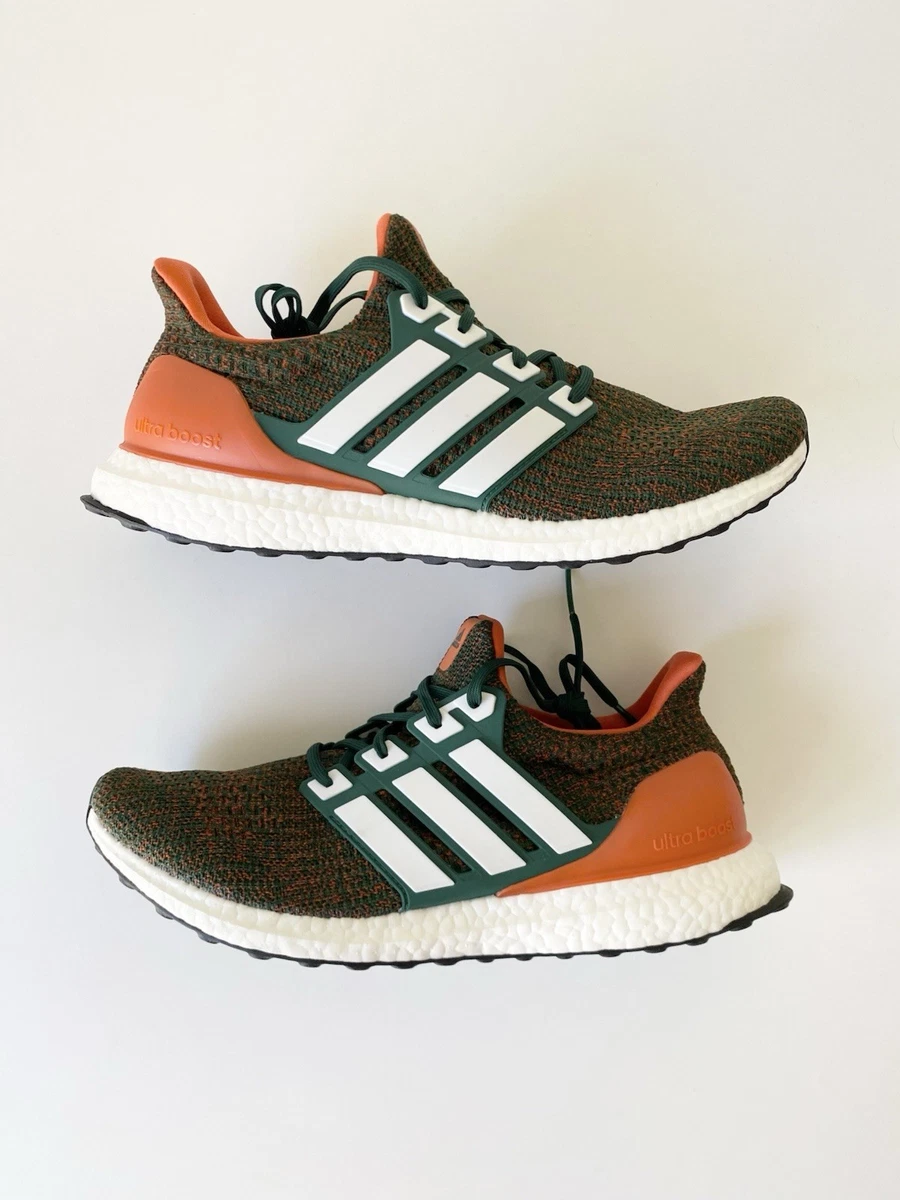 adidas UltraBoost 4.0 Miami Hurricanes for Sale | Authenticity Guaranteed |  eBay